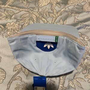 Adidas Sky Blue Cap with Tan Brim